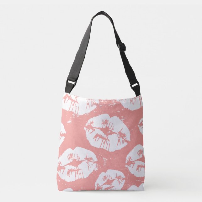 Sac Ajustable motif des lèvres baiser (Devant)