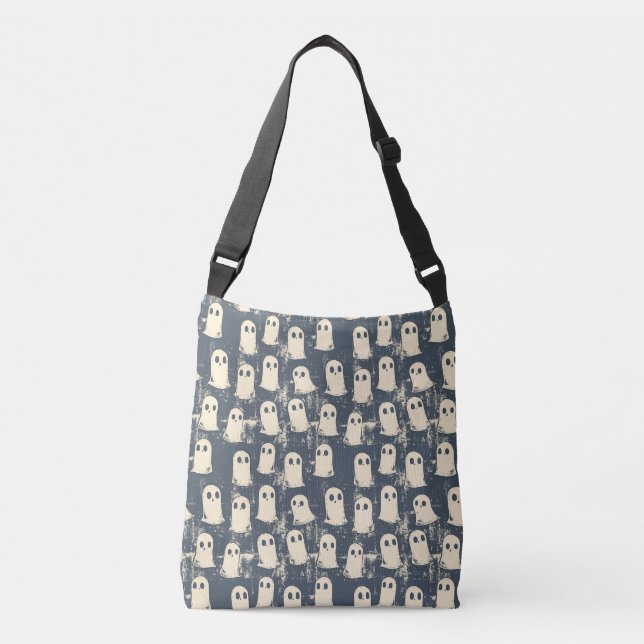 Sac Ajustable Motif d'Halloween Retro Grunge Ghost (Devant)