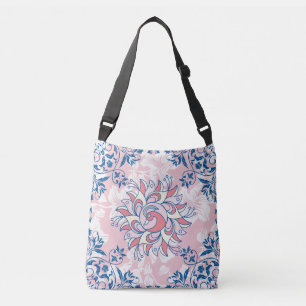 Sac Ajustable Motif floral Bright Life en rose et bleu