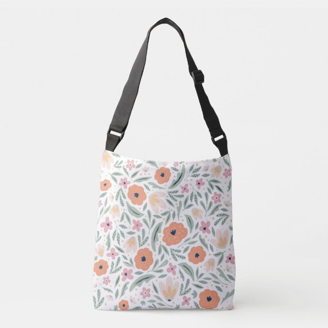Sac Ajustable Motif floral Pastel Spring (Devant)