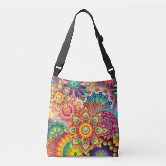 Sac Ajustable Motif funky rétro Abstrait Bohème