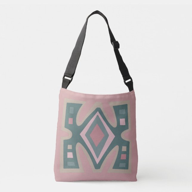 Sac Ajustable motif géométrique africain Abstrait (Devant)