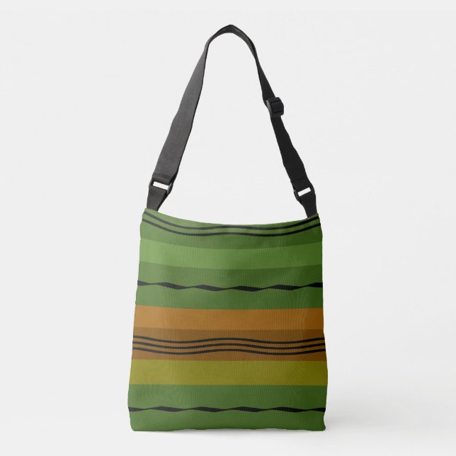 Sac Ajustable motif géométrique moderniste abstrait (Devant)