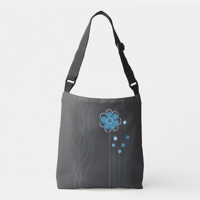 Sac Ajustable Motif moderne floral lunatique (Devant)