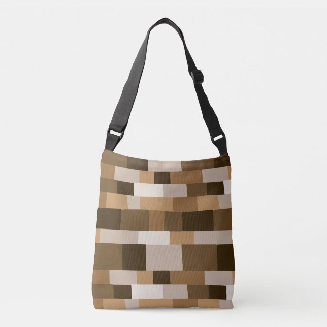 Sac Ajustable Motif Patchwork Abstrait 080823 - v1 (Devant)