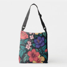 Motif répétitif de fleurs sauvages