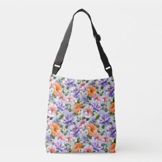 Sac Ajustable Muted Colorful Flowers Boho flower 