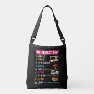 Sac Ajustable My Perfect Day Wake Up Quilting and Sewing