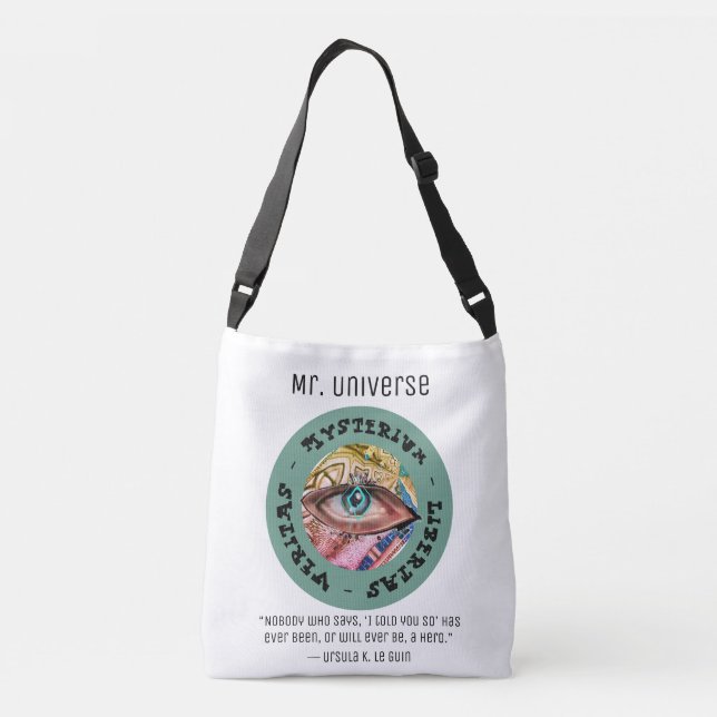 Sac Ajustable Mystérieux Univers Psychédélique Retro Lancer Pill (Dos)