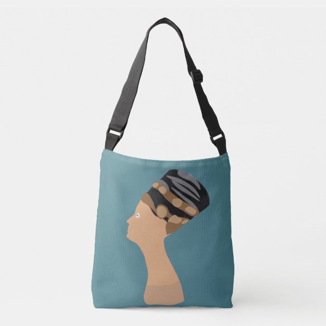 Sac Ajustable Nefertiti, reine d'Égypte (Devant)