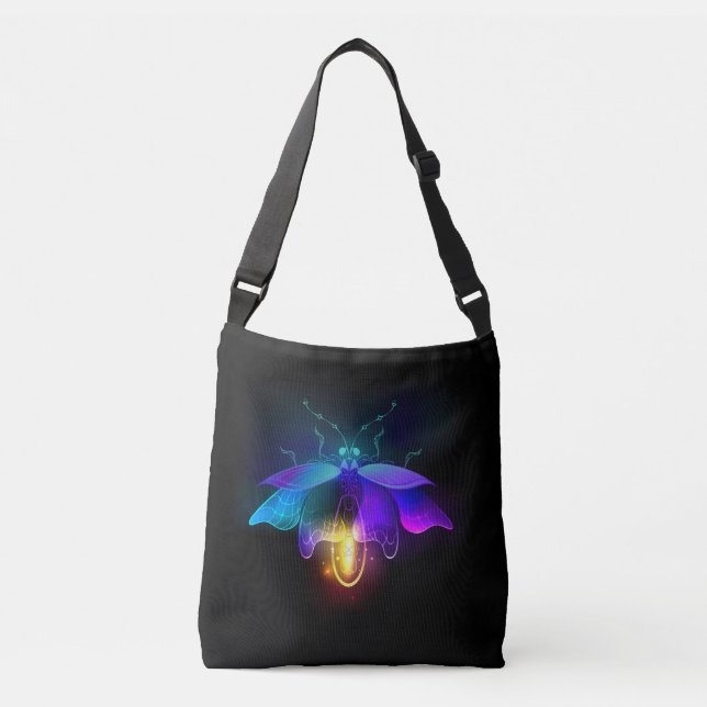 Sac Ajustable Neon Firefly sur noir (Devant)