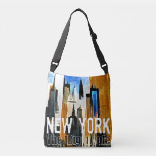 Sac Ajustable New York La Grande Pomme Peinture Abstraite