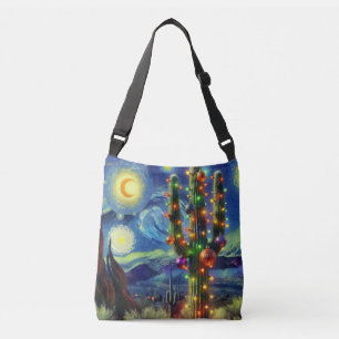 Sac Ajustable Noël dans le désert Sud-Ouest Saguaro Cactus