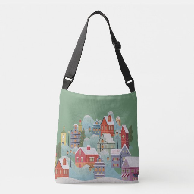 Sac Ajustable Noël d'hiver (Devant)