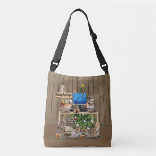 Sac Ajustable Noël - Travailler à la maison avec mes chats