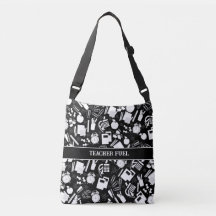 noir et blanc Fournitures scolaires Motif