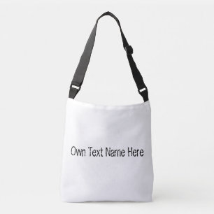 Sac Ajustable Nom de texte propre ici tout sur l'impression-Sac 