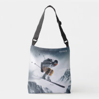 Nom personnalisé Skier de montagne