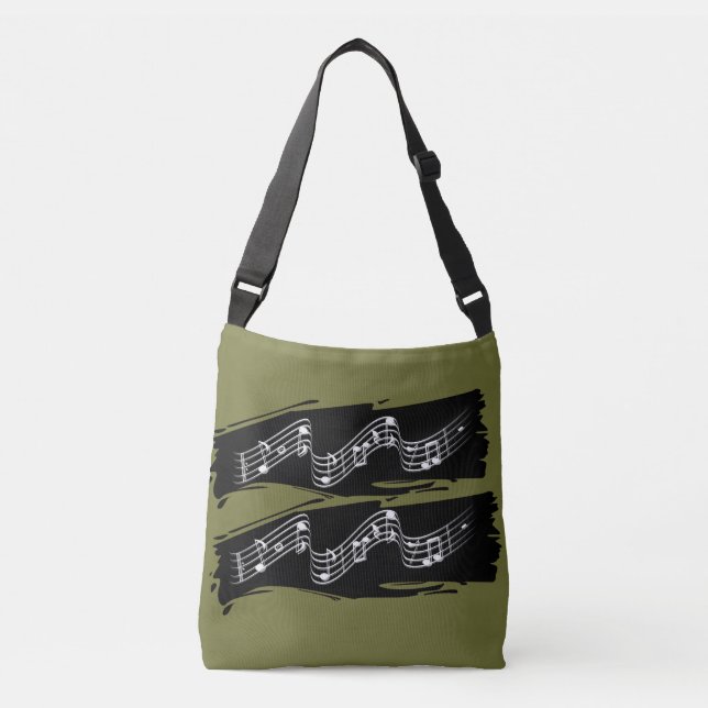 Sac Ajustable Notes musicales (Devant)