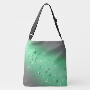 Sac Ajustable Notes musicales dans le vert lunaire