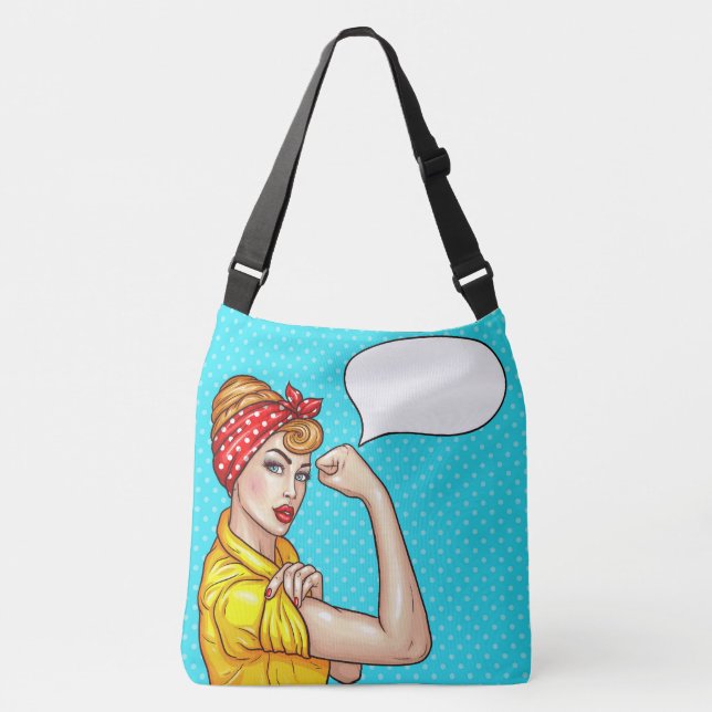 Sac Ajustable Nous pouvons le faire Pop Art Print partout Fourre (Devant)