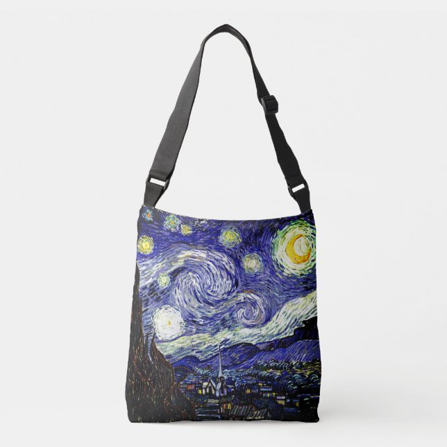 Sac Ajustable Nuit étoilée de Van Gogh, 1889 (Devant)