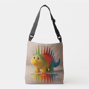 Sac Ajustable Odd Friends - Poster Rainbow Dino