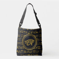 Oeil égyptien d'or de Horus - Wadjet