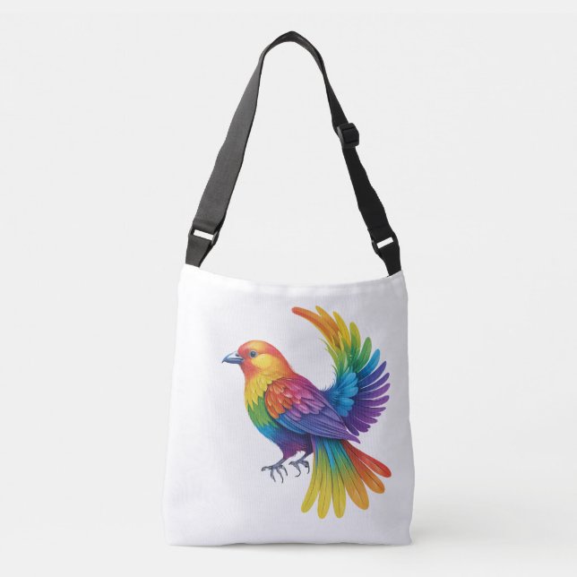 Sac Ajustable Oiseau coloré (Devant)