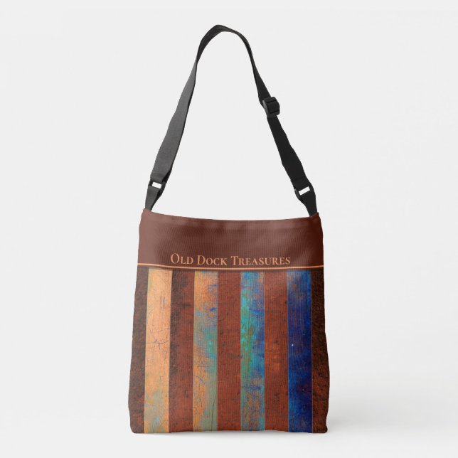 Sac Ajustable Old Dock Treasures Bags. Rusty metal. (Dos)