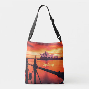 Sac Ajustable Opéra de Sydney Australie Orange Sky