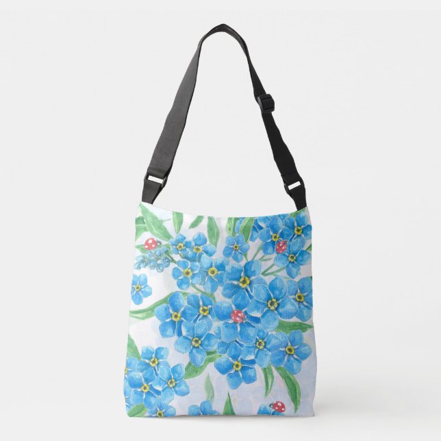 Sac Ajustable Oublie-moi pas un motif sans soudure (Devant)