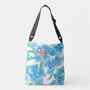 Sac Ajustable Oubliez-moi un motif floral sans couture