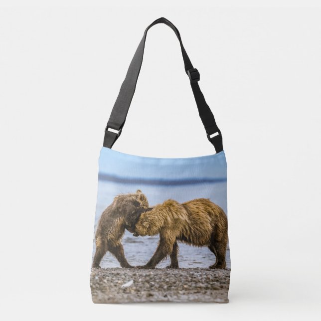 Sac Ajustable Ours brun côtier (Devant)