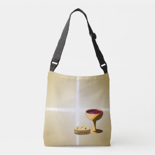Sac Ajustable Pain sans levain et vin Communion sainte
