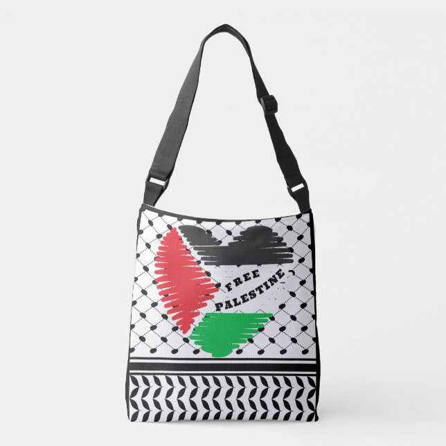 SAC AJUSTABLE PALESTINE LIBRE (Devant)