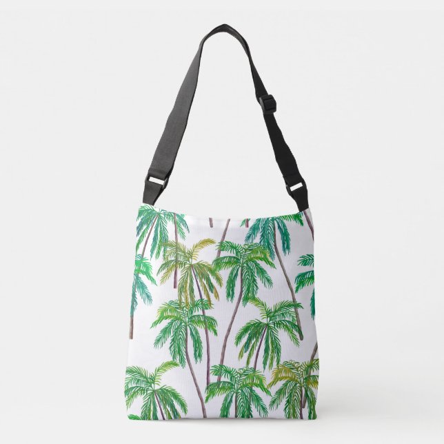 Sac Ajustable Palmiers acryliques : Textile d'été. (Devant)