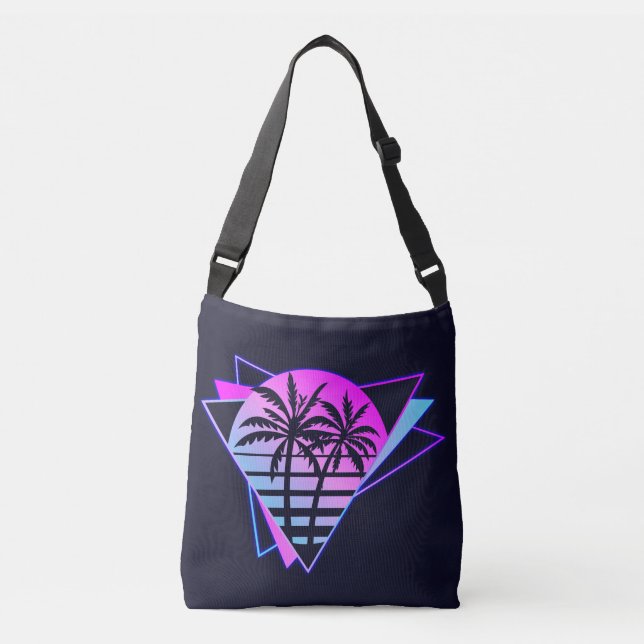 Sac Ajustable Palmiers tropicaux cool (Devant)
