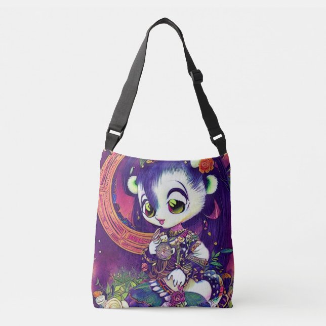 Sac Ajustable Panda Princess Violet Dreams (Devant)