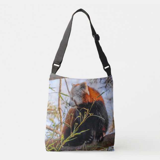 Sac Ajustable Panda rouge (Devant)