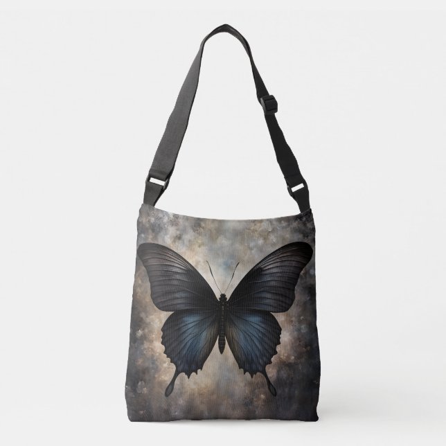 Sac Ajustable Papillon gothique noir (Devant)