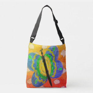 Sac Ajustable Papillon psychédélique Art Abstrait