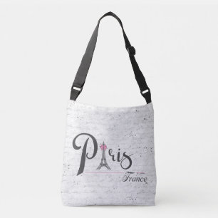 Sac Ajustable Paris moderne, France Design Coeur chic