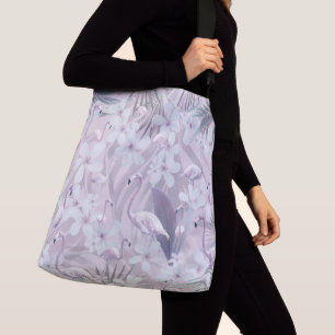 Sac Ajustable Pastel Flamant rose Jungle Love 4 #art #tropical