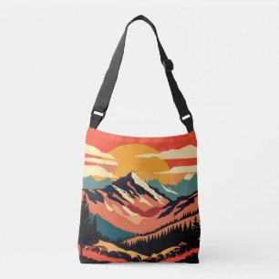Sac Ajustable Paysage de montagne Art