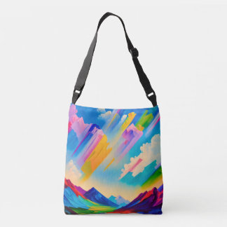 Sac Ajustable Paysage de rêve Horizons – Paysage abstrait vibran