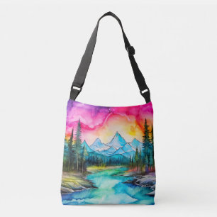 Sac Ajustable Paysage majestueux coloré au coucher du soleil