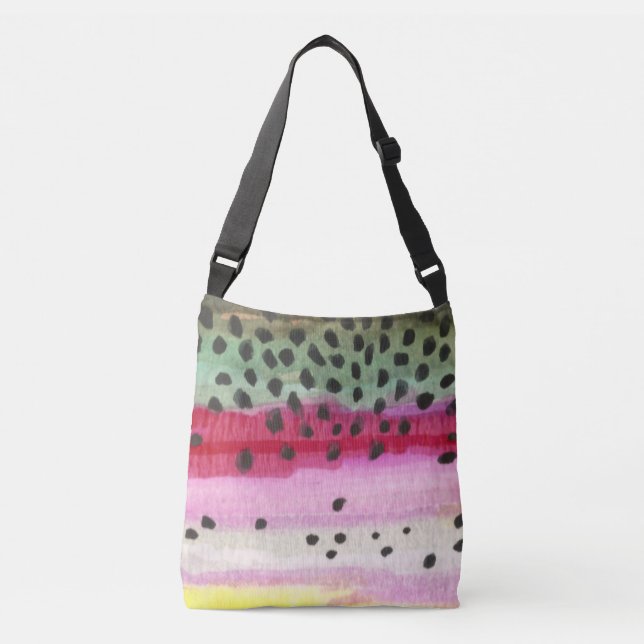 Sac Ajustable Pêche à la truite arc-en-ciel (Devant)