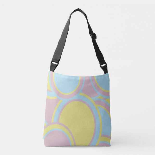 Sac Ajustable Peinture Abstraite Pastel moderne (Devant)