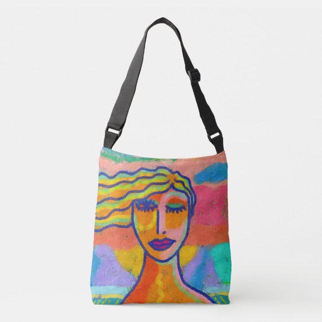 Sac Ajustable Peinture numérique Abstraite (Devant)